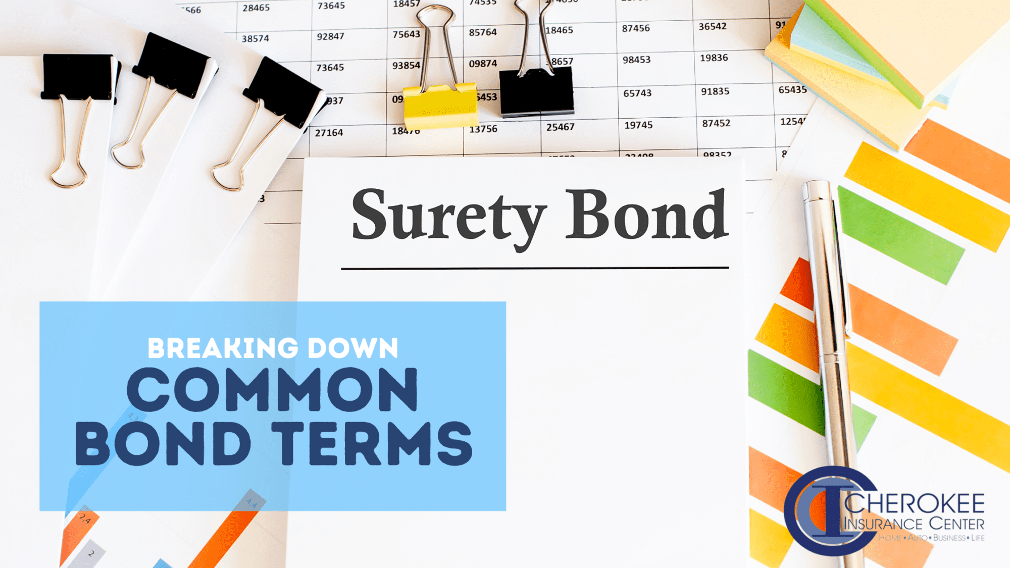 Breaking down common bond terms